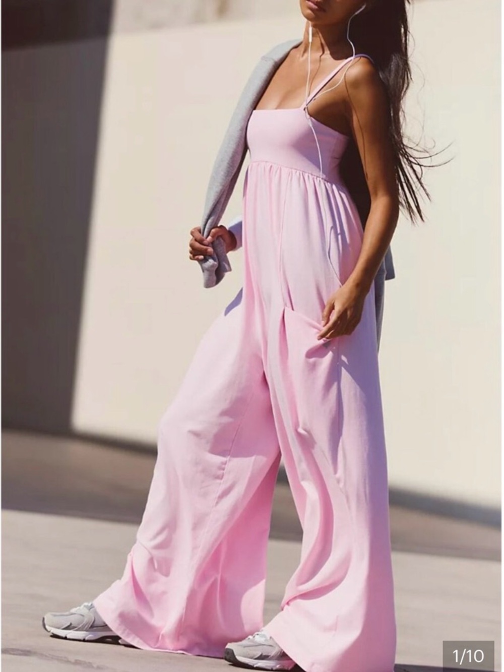 NEW FP MOVEMENT Hot Shot Strappy Onesie NEW WITH TAGS still in bag! NET 🌷 - Picture 5 of 5